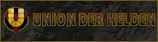 Union der Helden � Schriftzug