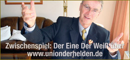 Zwischenspiel 1: Der Eine Der Weiß über www.unionderhelden.de